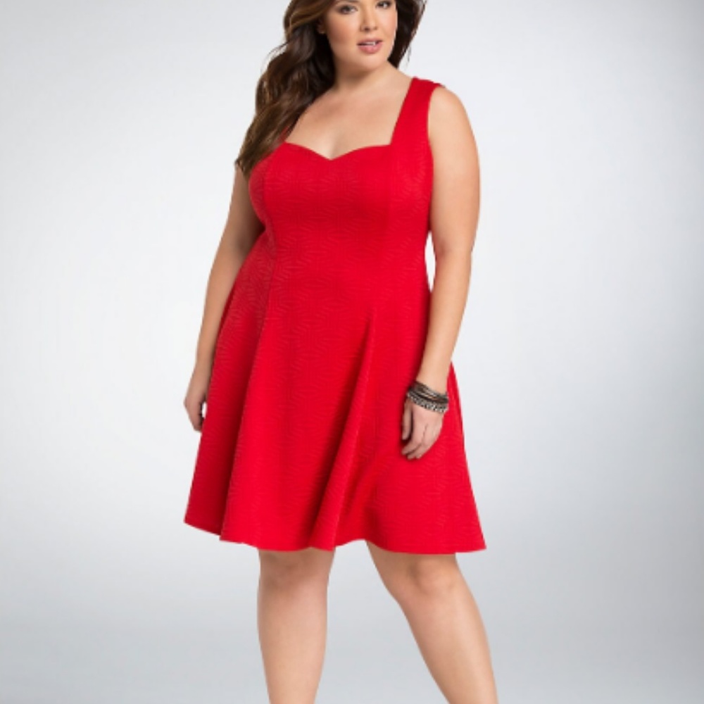 TORRID size 3 red dress